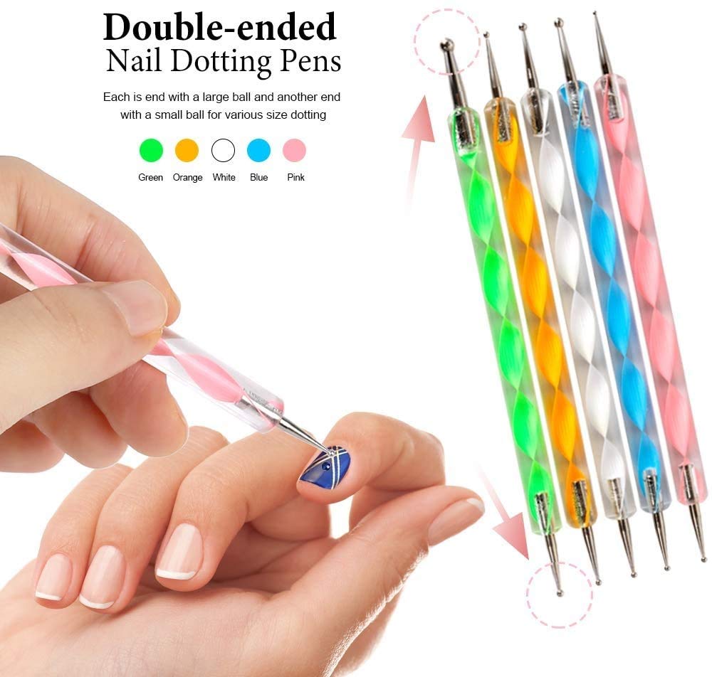 Amazon.com: ABenkle 10Pcs Art Dotting Tools for Nail Art, Ball Tip Clay  Tools Sculpting Pattern Tracing Stylus, Ball Embossing Stylu for  Drawing,Painting Rocks Mandalas,Art Dot Tools : Beauty & Personal Care